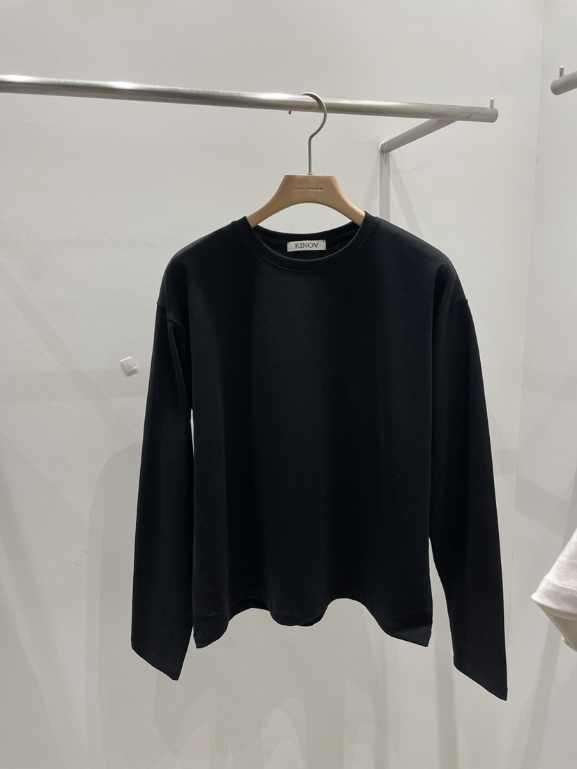 KINOA東大門㊣實拍女士新品人氣休閑真品職業25秋冬長袖T恤KINOA長袖T恤圖色5