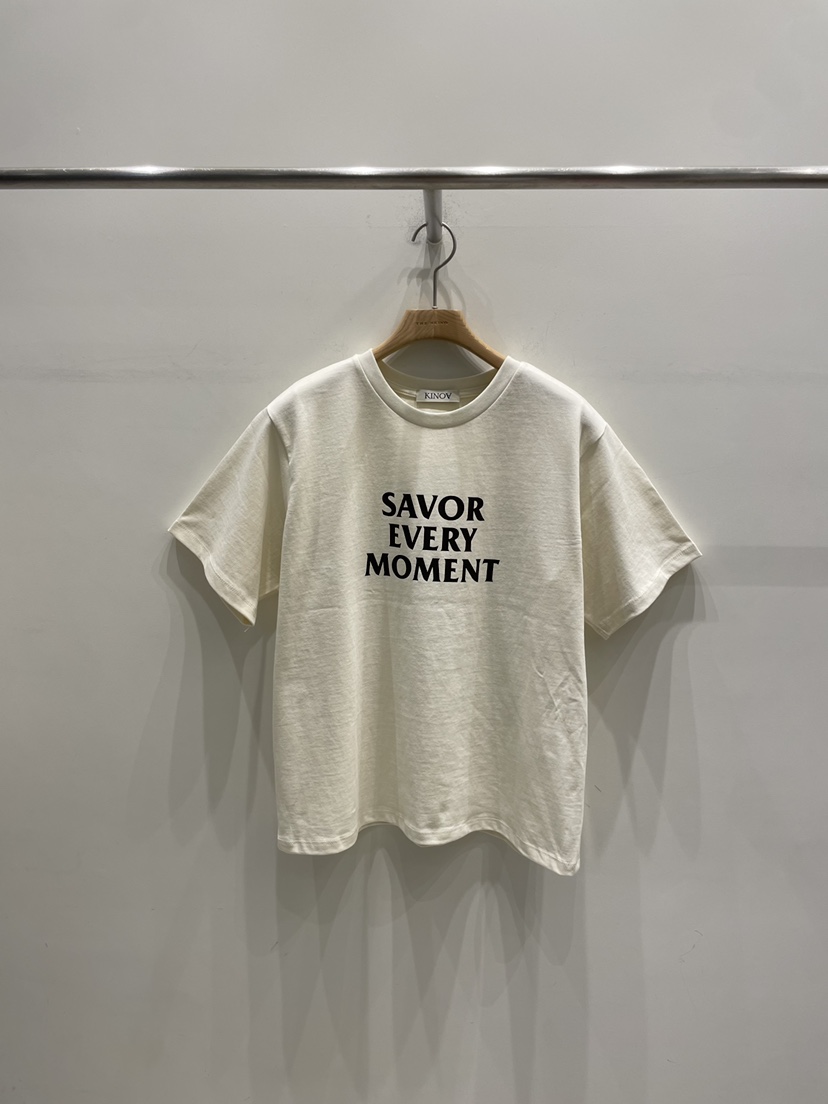 KINOA韓國代購㊣女裝新品推薦休閑時尚人氣職業熱賣25秋冬T恤KINOAT恤圖色2