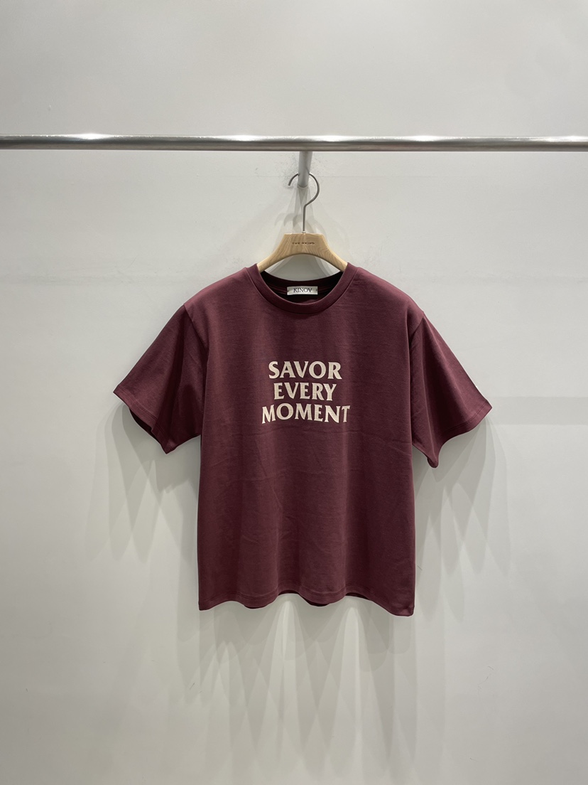 KINOA韓國代購㊣女裝新品推薦休閑時尚人氣職業熱賣25秋冬T恤KINOAT恤圖色4