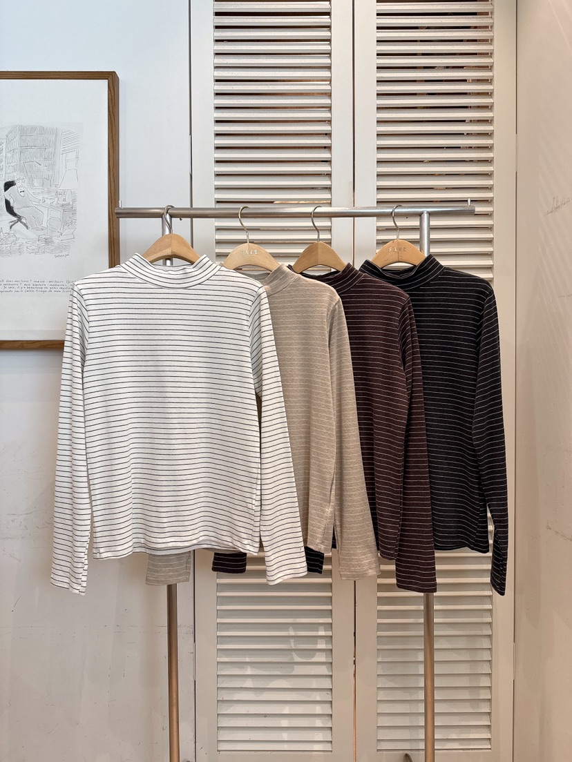 FAVE-L東大門㊣代購女士新款推薦休閑職業真品長袖T恤安哥拉FAVE-L長袖T恤