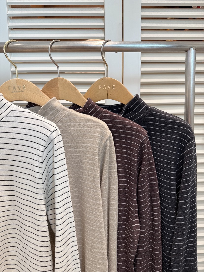 FAVE-L東大門㊣代購女士新款推薦休閑職業真品長袖T恤安哥拉FAVE-L長袖T恤