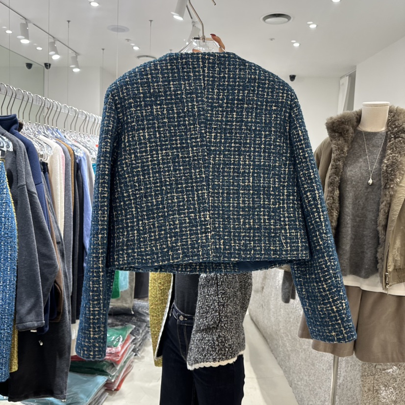 NEROLI 36東大門㊣實拍女士新品職業時尚休閑25秋冬夾克短款NEROLI 36夾克