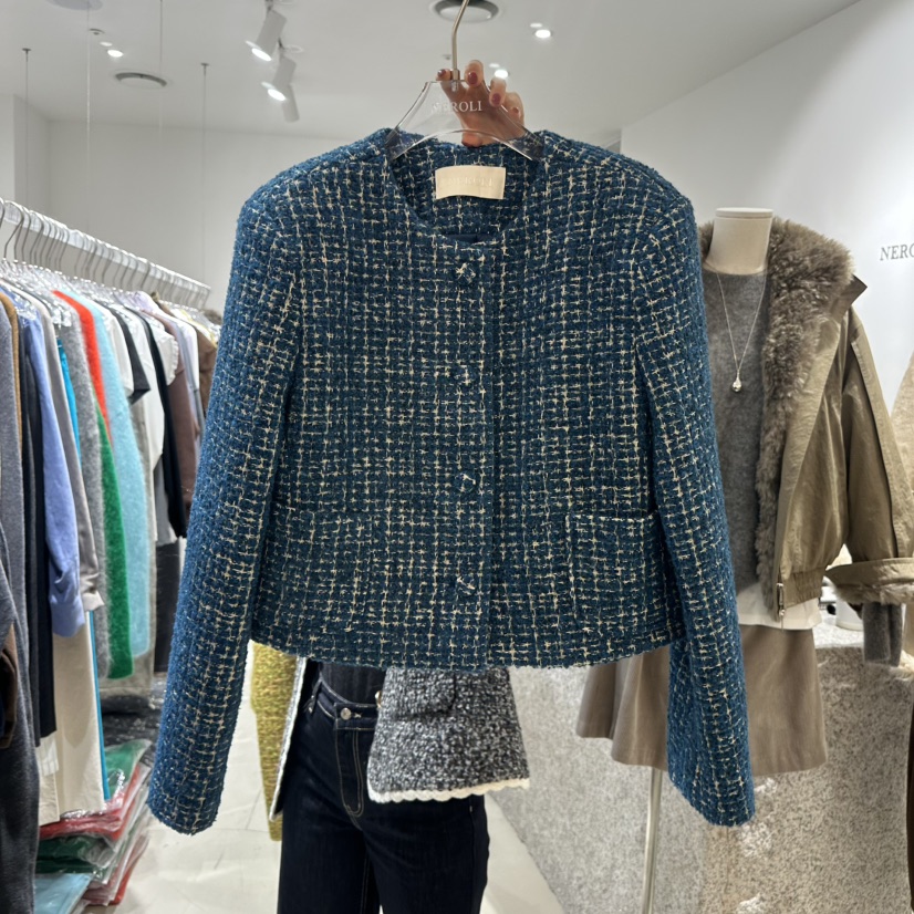 NEROLI 36東大門㊣實拍女士新品職業時尚休閑25秋冬夾克短款NEROLI 36夾克圖色1