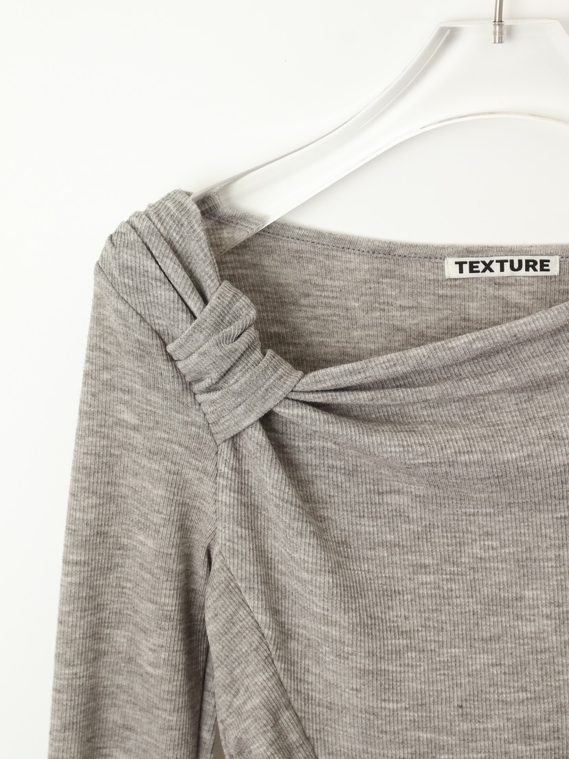 TEXTURE東大門㊣直郵女裝新款熱賣時尚推薦人氣休閑長袖T恤TEXTURE長袖T恤