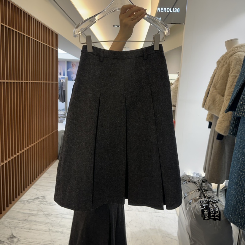 NEROLI 36東大門㊣實拍女士新品休閑推薦職業時尚真品長裙NEROLI 36長裙