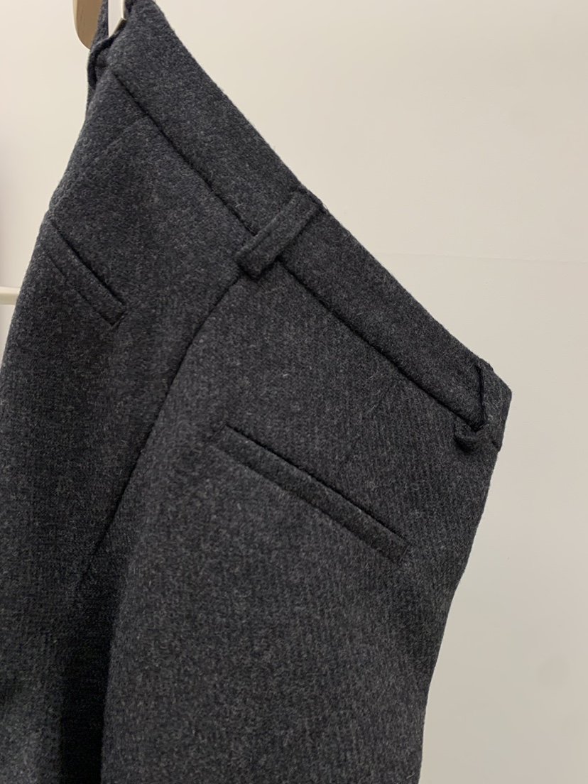 LEGACY BONE東大門㊣實拍女士新品推薦熱賣休閑褲羊毛人字紋LEGACY BONE休閑褲