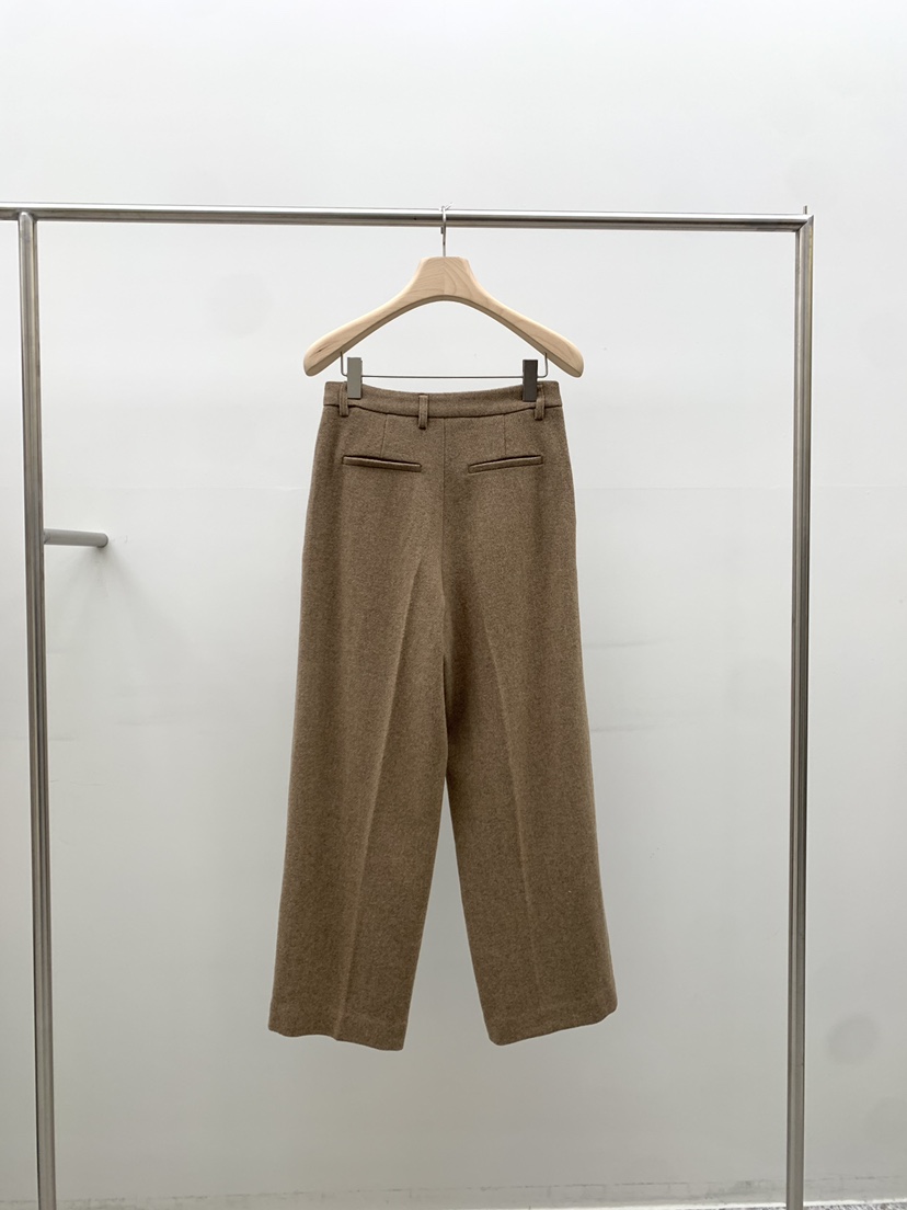 LEGACY BONE東大門㊣實拍女士新品推薦熱賣休閑褲羊毛人字紋LEGACY BONE休閑褲