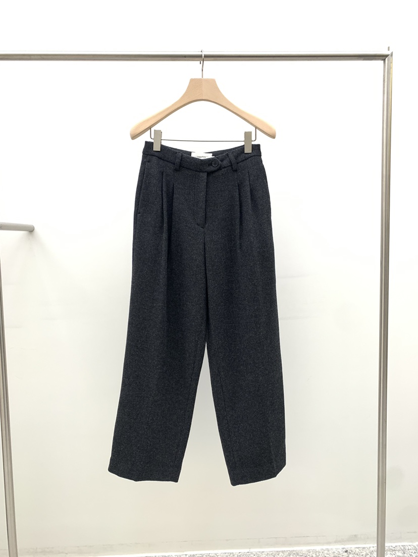 LEGACY BONE東大門㊣實拍女士新品推薦熱賣休閑褲羊毛人字紋LEGACY BONE休閑褲圖色2