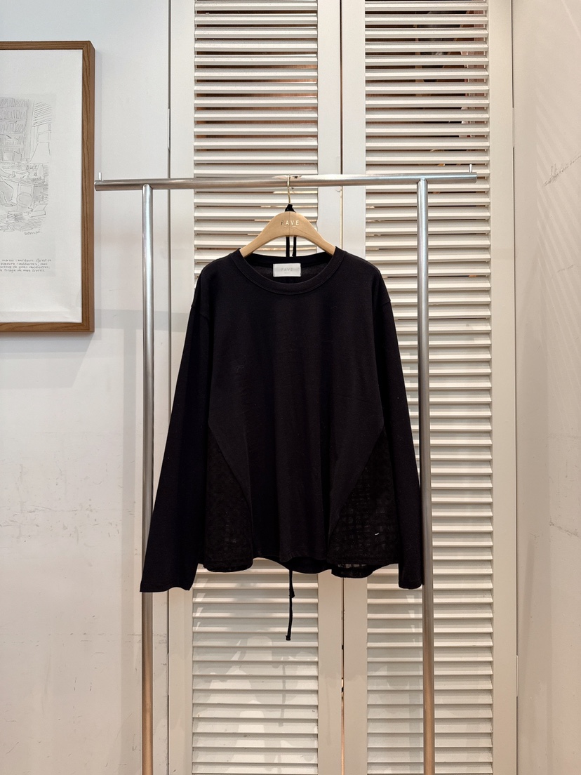 FAVE-L東大門㊣代購女裝新品職業推薦人氣時尚休閑長袖T恤FAVE-L長袖T恤圖色3黑