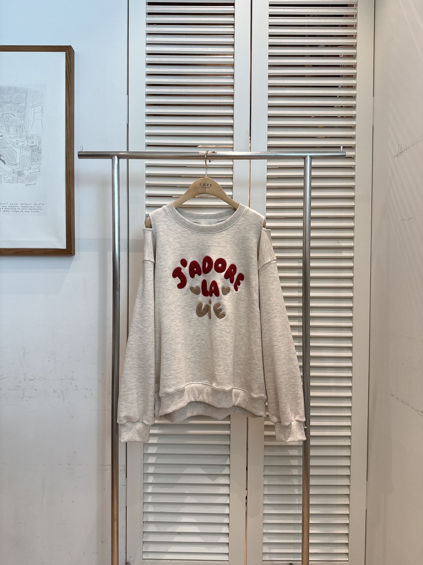 FAVE-L韓國代購㊣女士新品時尚推薦休閑職業真品25秋冬衛衣FAVE-L衛衣圖色1