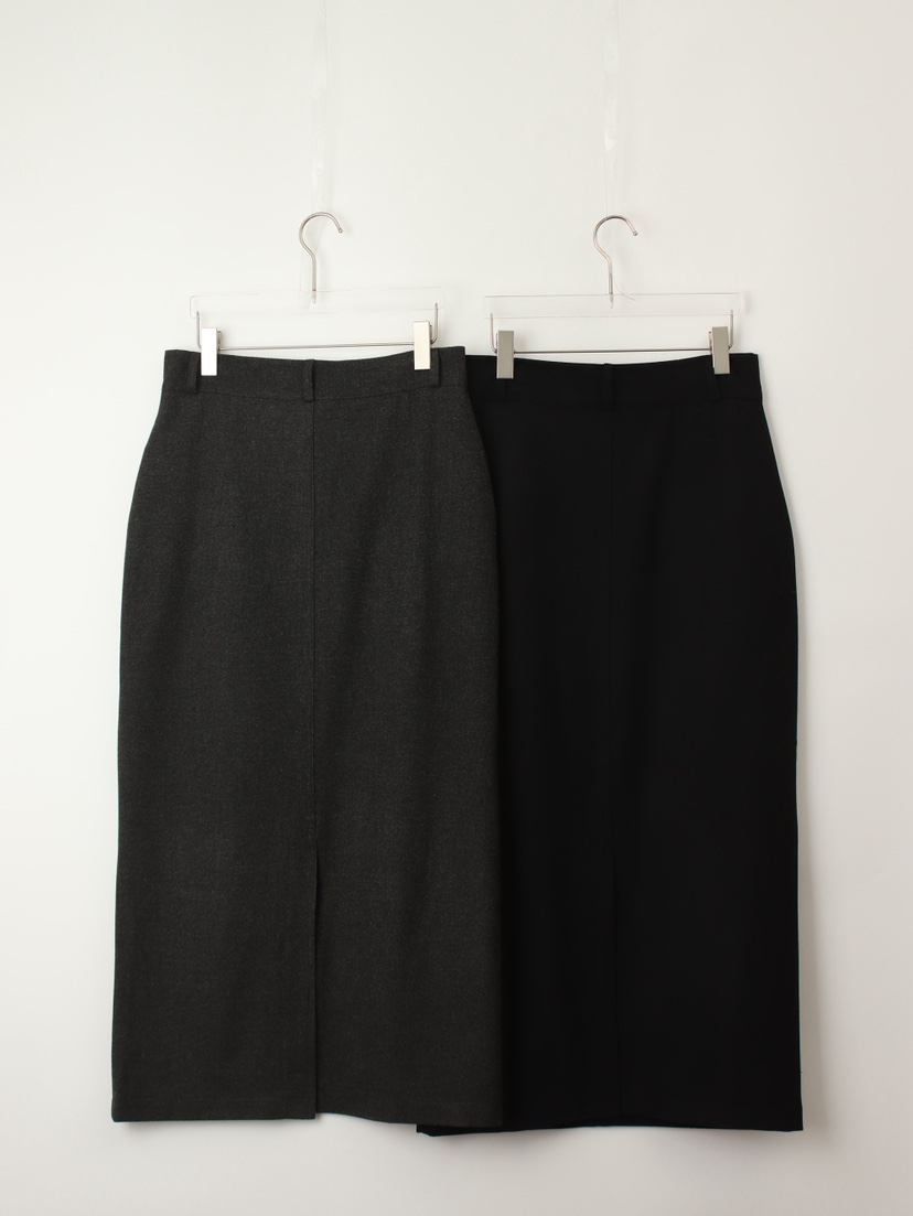 TEXTURE韓國直郵㊣女士新款推薦休閑熱賣時尚人氣職業長裙羊毛TEXTURE長裙