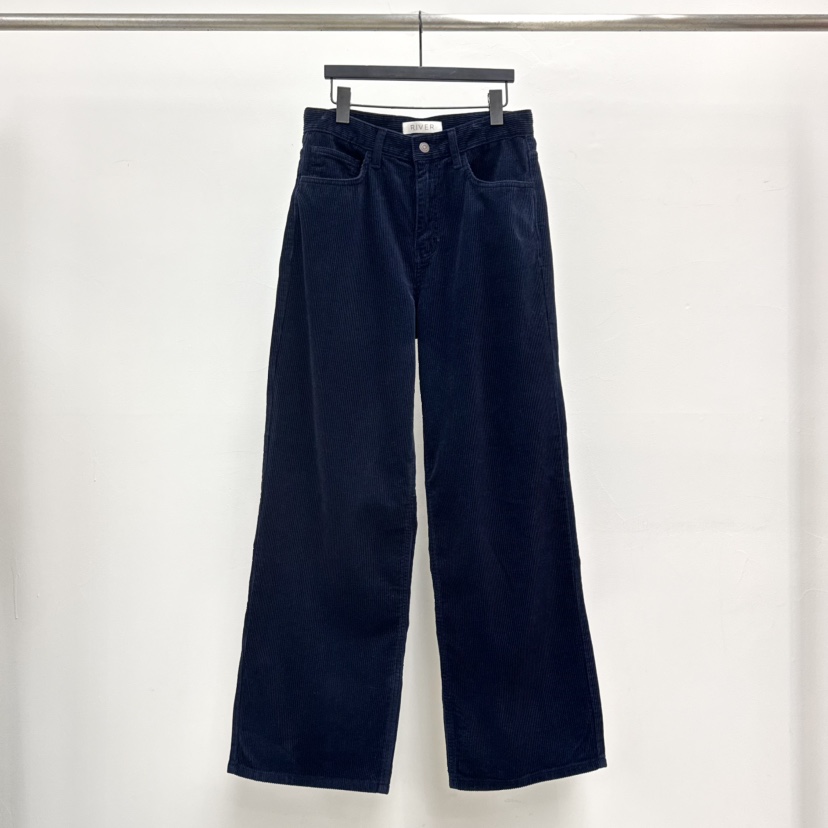 RIVER韓國直郵㊣女裝新款真品人氣25秋冬熱賣職業推薦休閑褲WATER/RIVER休閑褲圖色2深藍色