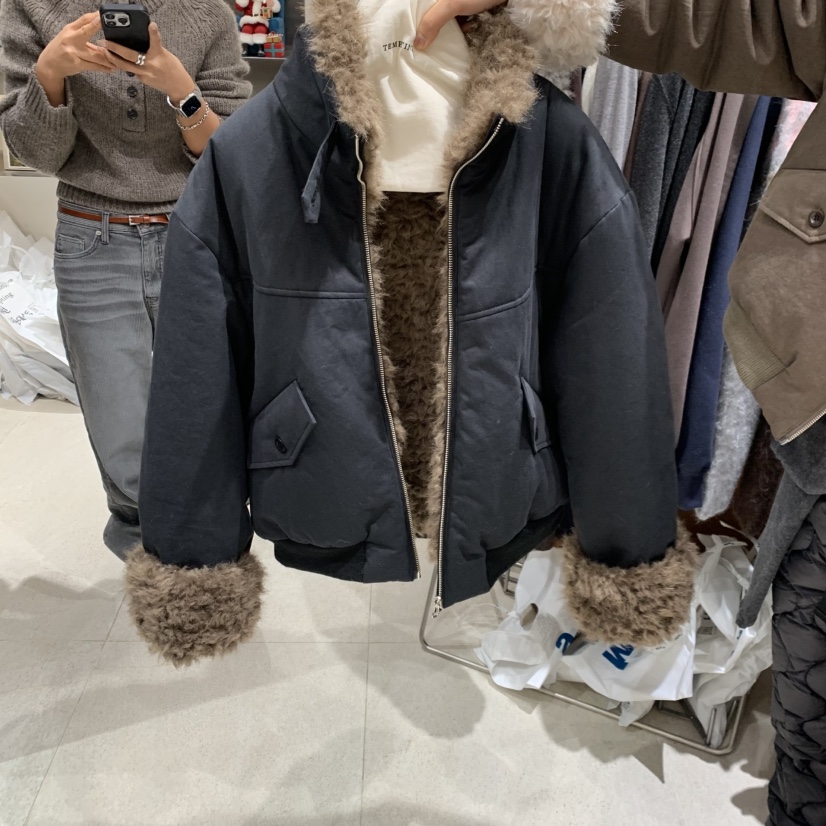 TEMPTING韓國代購㊣女士新品真品職業推薦熱賣休閑夾克兩面TEMPTING夾克圖色2