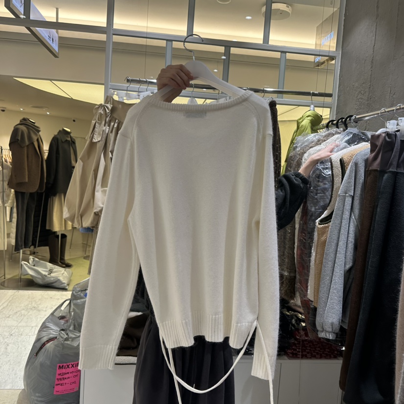 MIXXIN韓國直郵㊣女裝新款真品25秋冬時尚熱賣推薦人氣針織衫MIXXIN針織衫