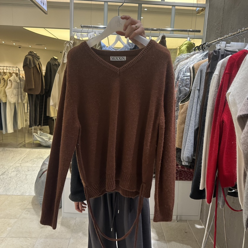 MIXXIN韓國直郵㊣女裝新款真品25秋冬時尚熱賣推薦人氣針織衫MIXXIN針織衫圖色5