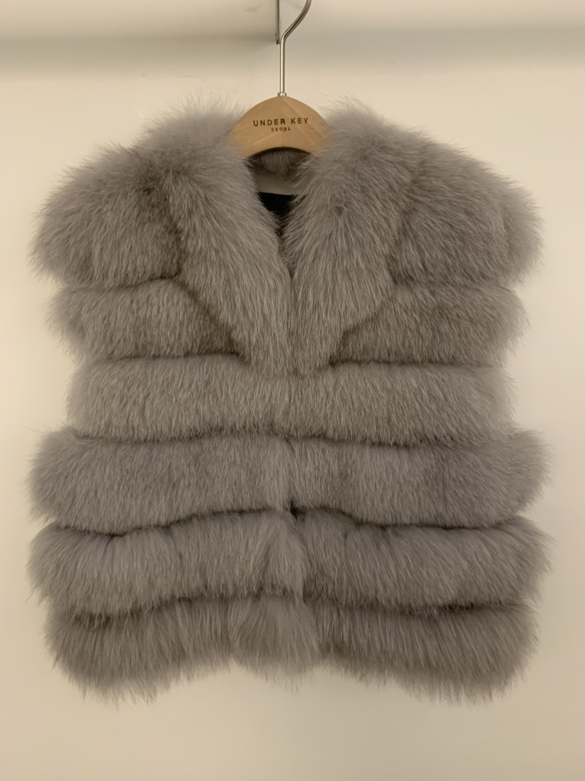 UNDER KEY韓國直郵㊣女士新款25秋冬職業人氣時尚推薦馬甲UNDER KEY馬甲圖色3