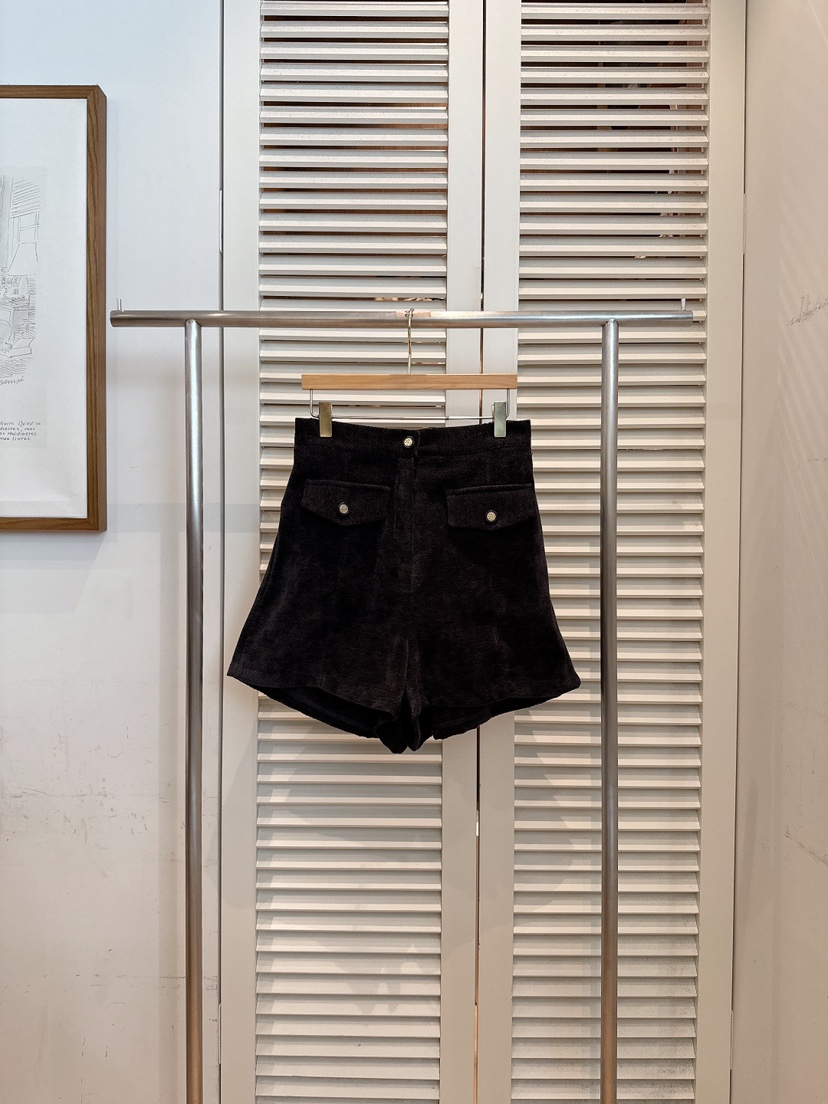 FAVE-L東大門㊣實拍女裝新款推薦真品25秋冬熱賣人氣職業短褲FAVE-L短褲圖色3黑