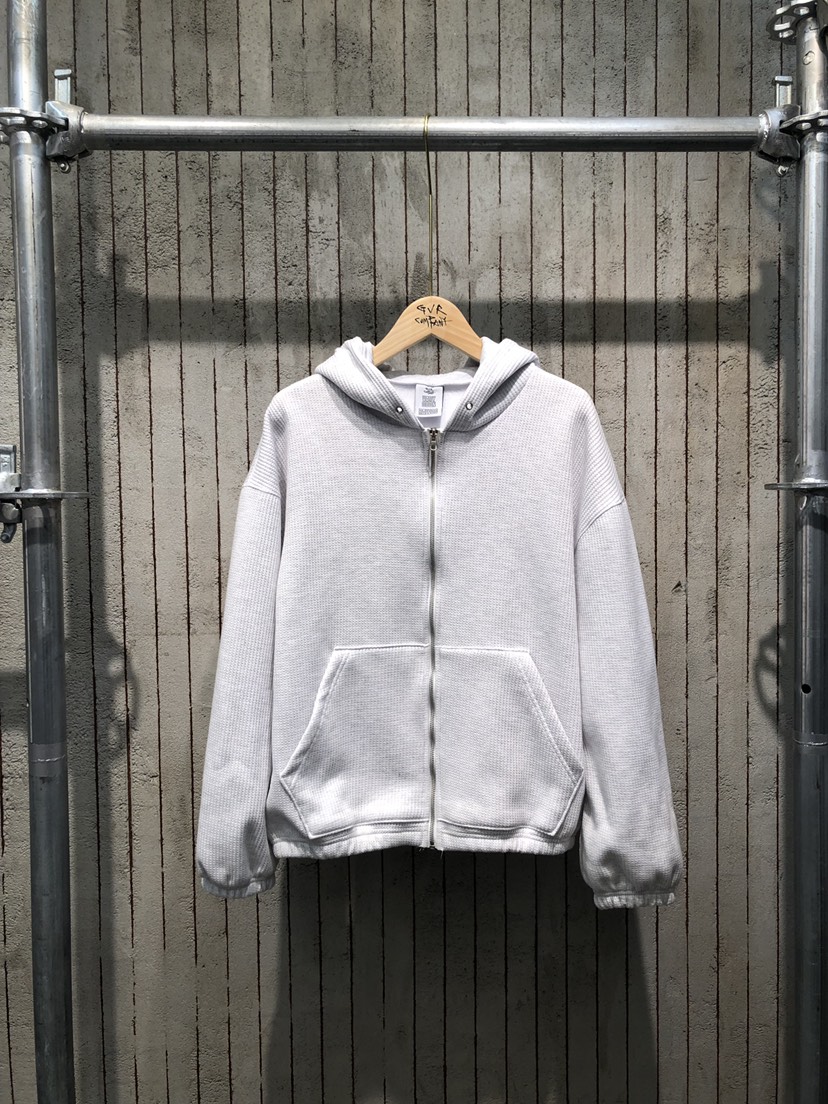 VARY COON韓國直郵㊣女裝新品時尚真品夾克連帽拉鏈衫華夫格Cido夾克圖色1