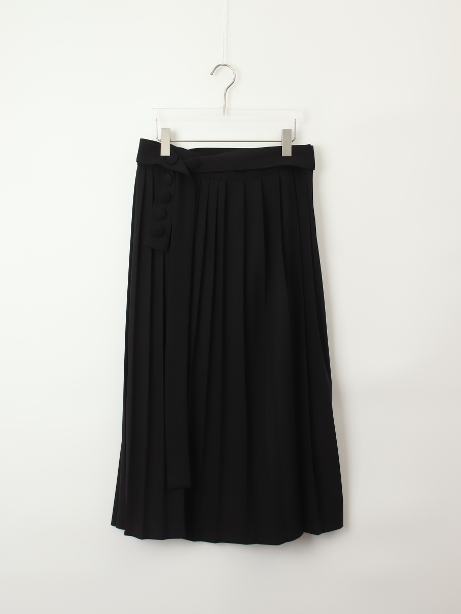 TEXTURE韓國代購㊣女士新品25秋冬休閑推薦時尚熱賣真品長裙TEXTURE長裙圖色2黑