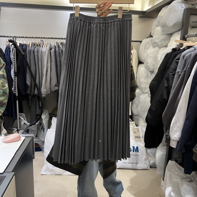 SELF SERVICE韓國代購㊣女士新品休閑熱賣25秋冬職業推薦長裙SELF SERVICE長裙