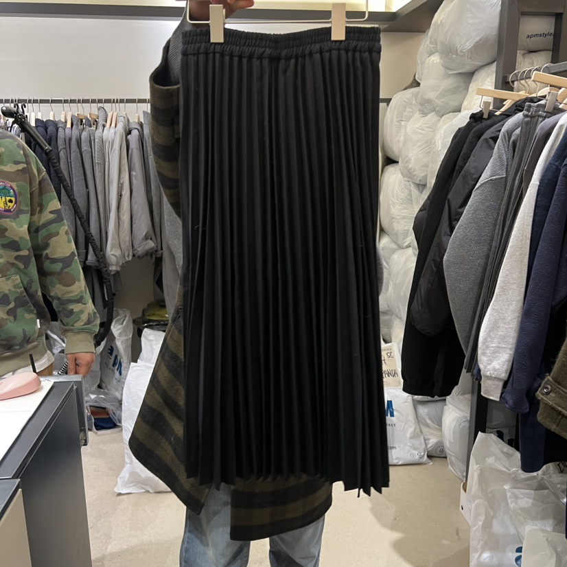 SELF SERVICE韓國代購㊣女士新品休閑熱賣25秋冬職業推薦長裙SELF SERVICE長裙圖色3