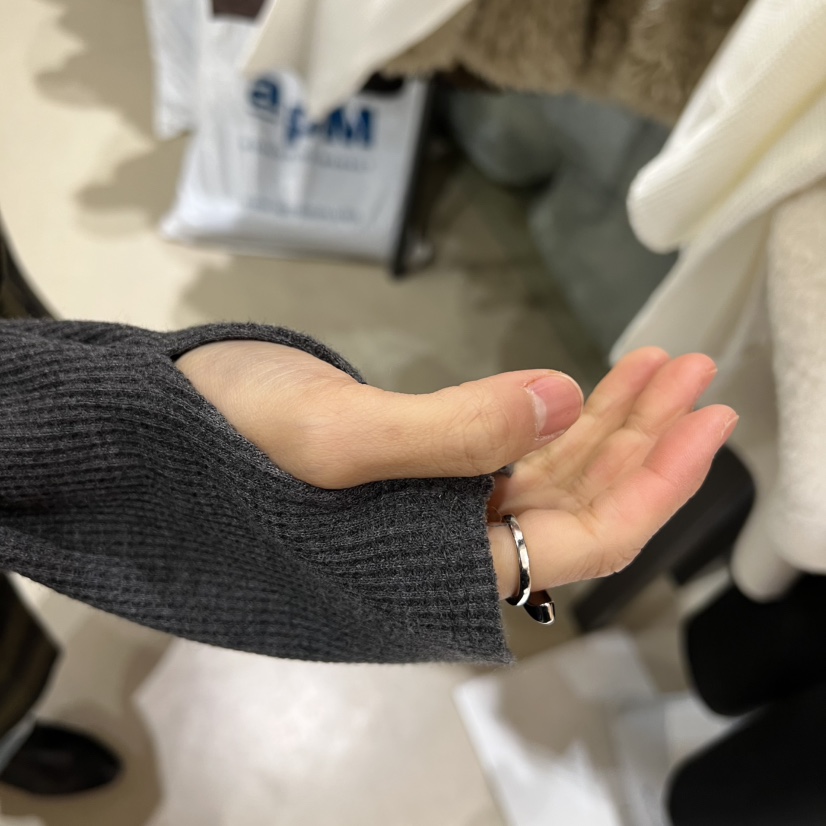 SELF SERVICE東大門㊣代購女裝新品真品25秋冬職業長袖T恤SELF SERVICE長袖T恤