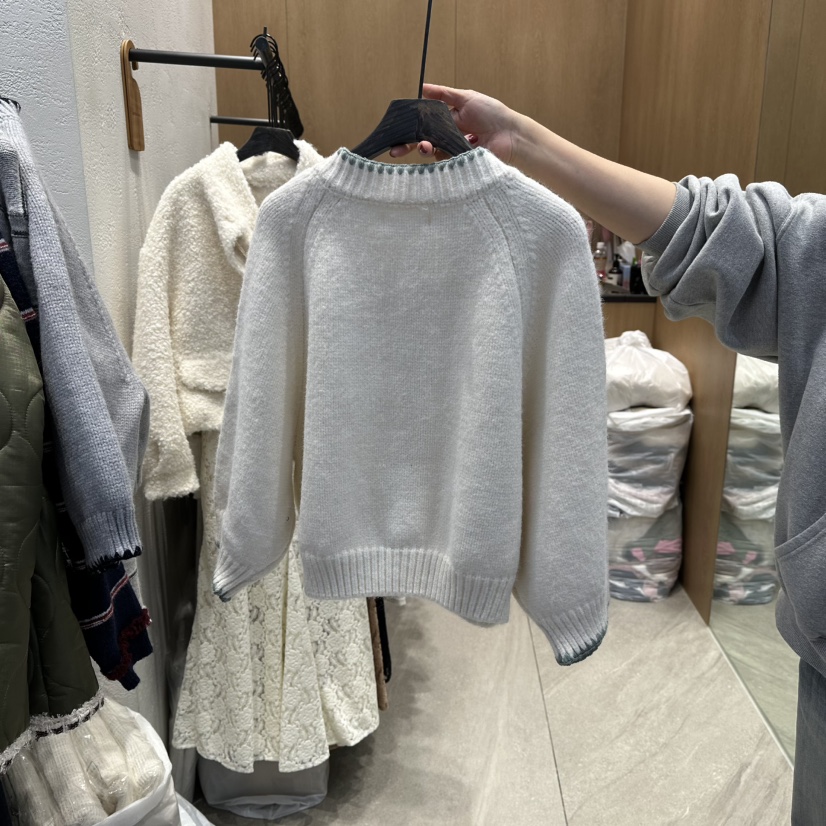 TRIPLE SEVEN東大門㊣實拍女裝新款休閑真品時尚推薦針織衫TRIPLE SEVEN針織衫