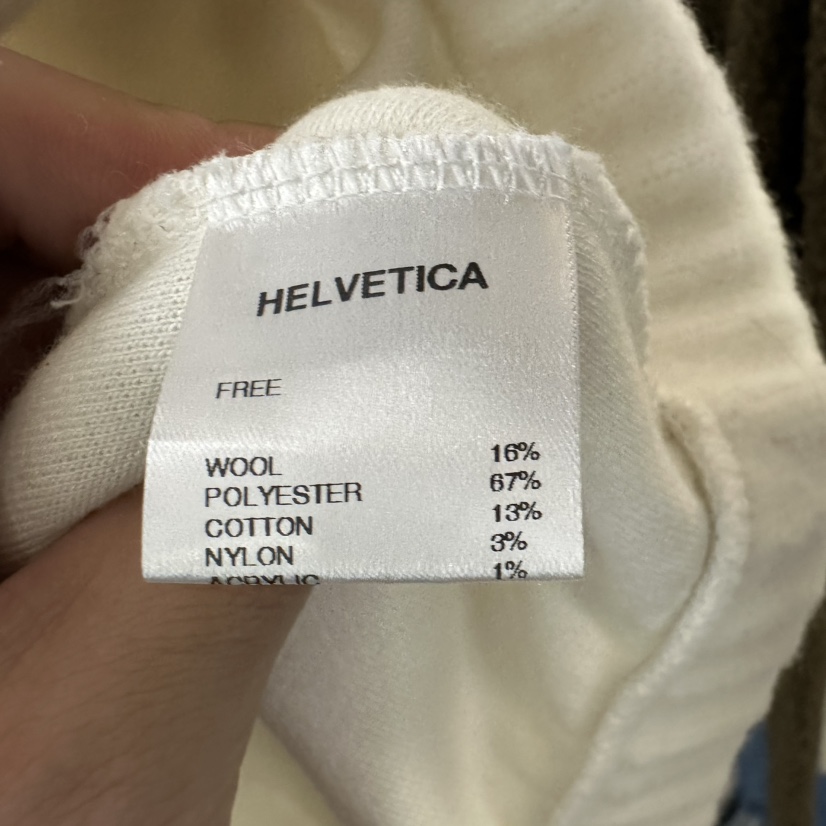 HELVETICA東大門㊣代購女裝新品25秋冬推薦真品時尚夾克羊毛帽HELVETICA夾克