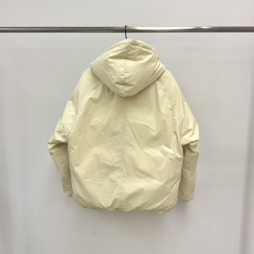 RIVER韓國直郵㊣女裝新品時尚熱賣職業休閑短款羽絨服里外穿絨WATER/RIVER短款羽絨服