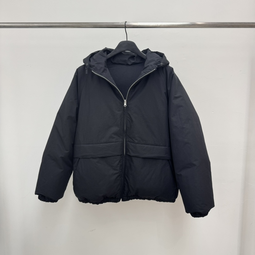 RIVER韓國直郵㊣女裝新品時尚熱賣職業休閑短款羽絨服里外穿絨WATER/RIVER短款羽絨服圖色2