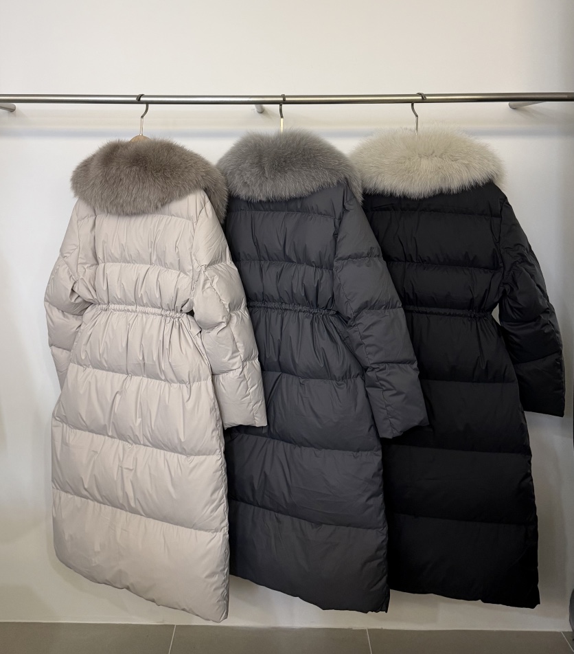 TWENTY FOUR SEVEN24-7韓國代購㊣女士新品職業長款羽絨服填充鴨絨TEWNTY FOUR SEVEN24-7長款羽絨服