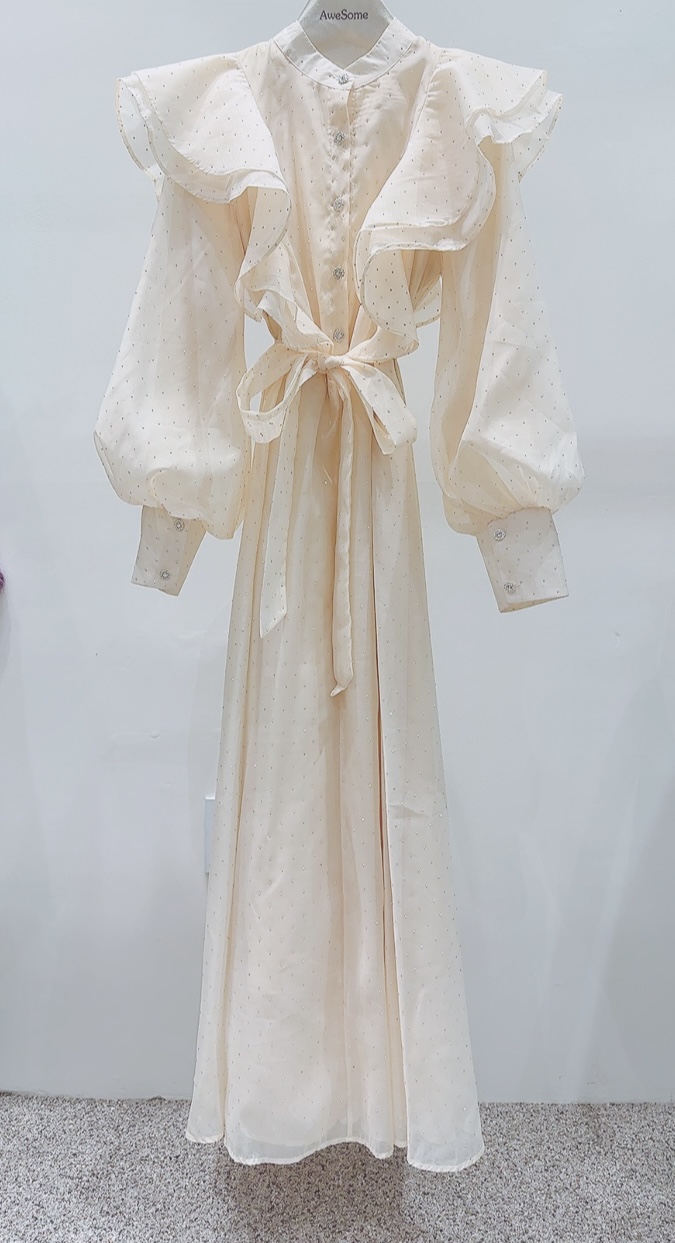 AWESOME-P韓國直郵㊣女士新款熱賣推薦真品人氣連衣裙長款AWESOME-P連衣裙圖色1