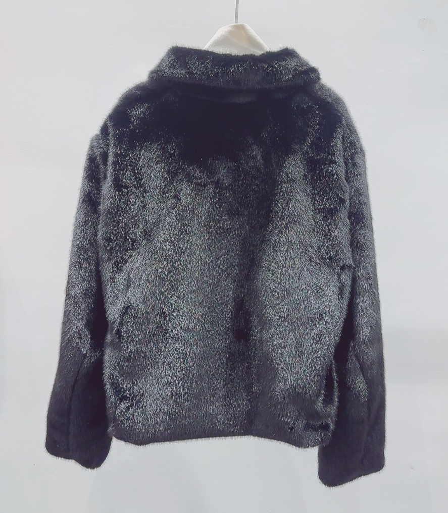 AWESOME-P東大門㊣代購女士新品真品人氣時尚短款大衣毛皮AWESOME-P短款大衣