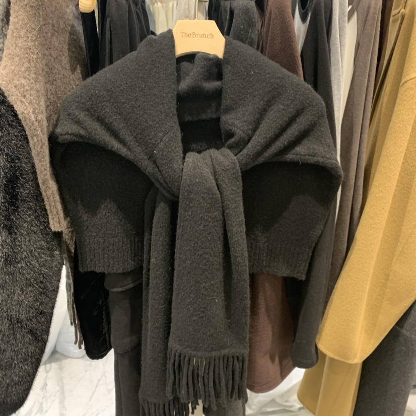 THE BRUNCH東大門㊣代購女士新品職業人氣25秋冬圍巾披肩圍巾THE BRUNCH圍巾/披肩圖色3