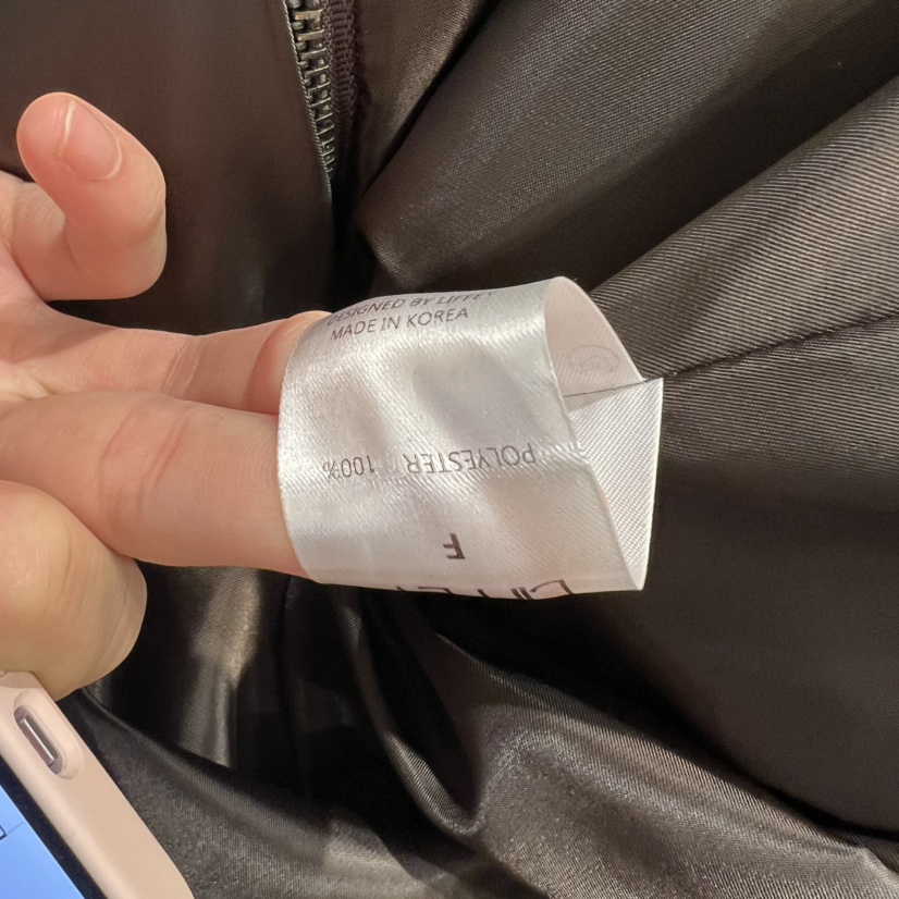 LIFFEY東大門㊣代購女士新品真品熱賣人氣時尚短款大衣皮草LIFFEY短款大衣