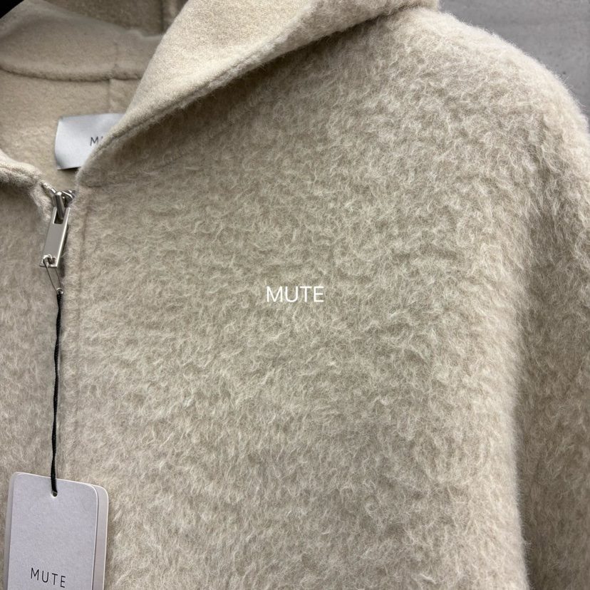 MUTE-P東大門㊣實拍女裝新款時尚職業25秋冬熱賣推薦短款大衣MUTE短款大衣