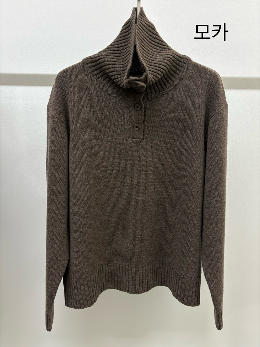 KONI韓國直郵㊣女士新款真品時尚職業休閑25秋冬人氣針織衫KONI針織衫圖色2摩卡色