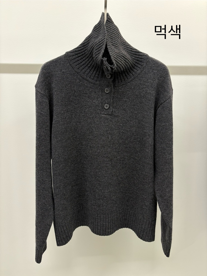 KONI韓國直郵㊣女士新款真品時尚職業休閑25秋冬人氣針織衫KONI針織衫圖色4墨色