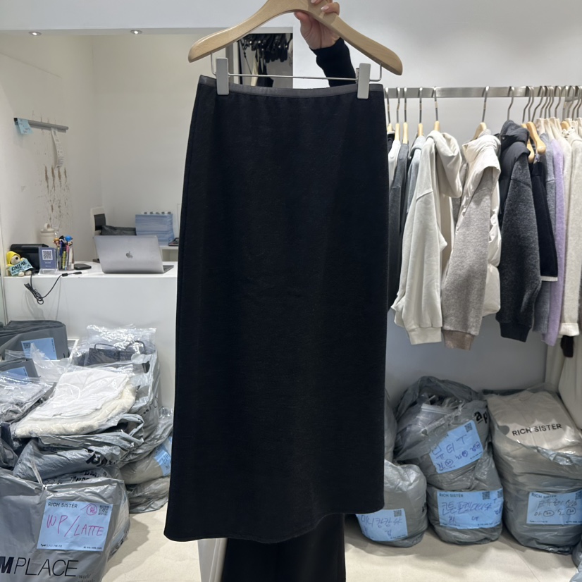 RICH SISTER韓國代購㊣女士新款休閑人氣職業真品推薦長裙RICH SISTER長裙圖色2