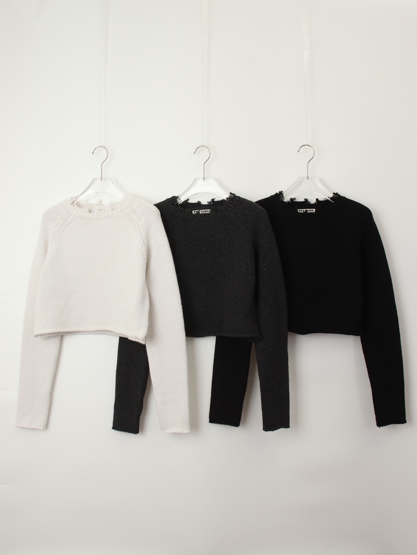 TEXTURE東大門㊣代購女裝新款時尚休閑25秋冬人氣推薦針織衫TEXTURE針織衫