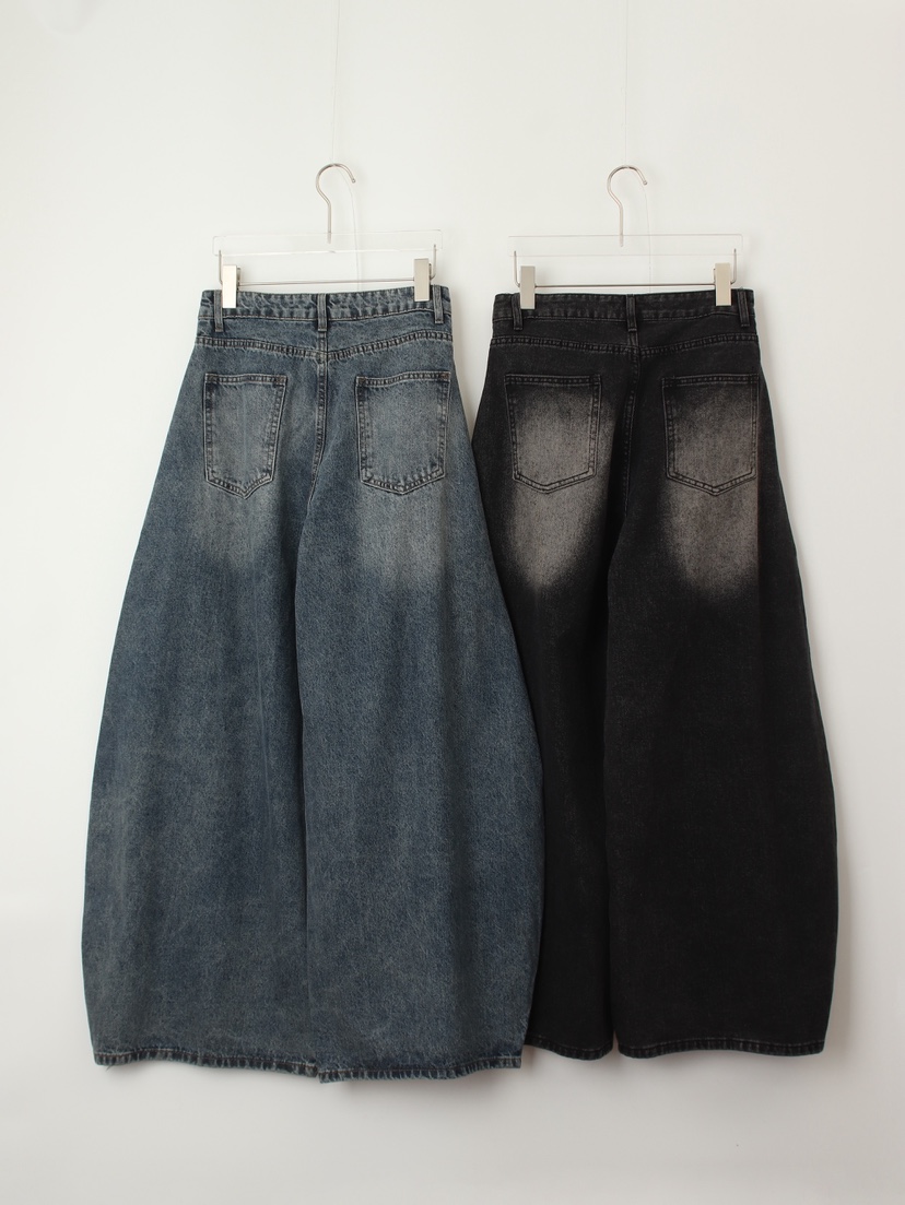 TEXTURE東大門㊣實拍女士新品休閑熱賣推薦人氣真品時尚牛仔褲TEXTURE牛仔褲