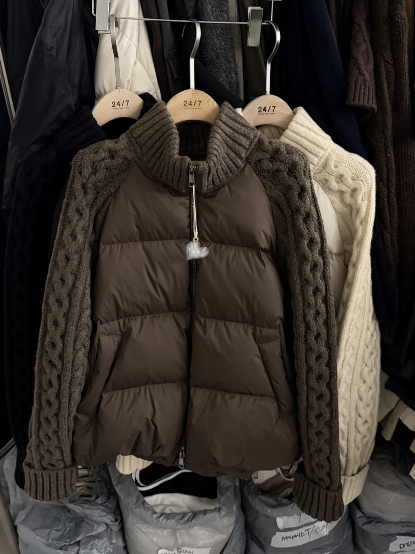 TWENTY FOUR SEVEN24-7東大門㊣實拍女裝新款真品短款羽絨服填充鴨絨TEWNTY FOUR SEVEN24-7短款羽絨服圖色4