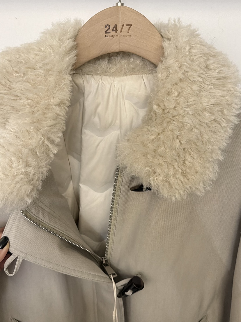 TWENTY FOUR SEVEN24-7韓國直郵㊣女士新款時尚短款羽絨服填充鴨絨TEWNTY FOUR SEVEN24-7短款羽絨服