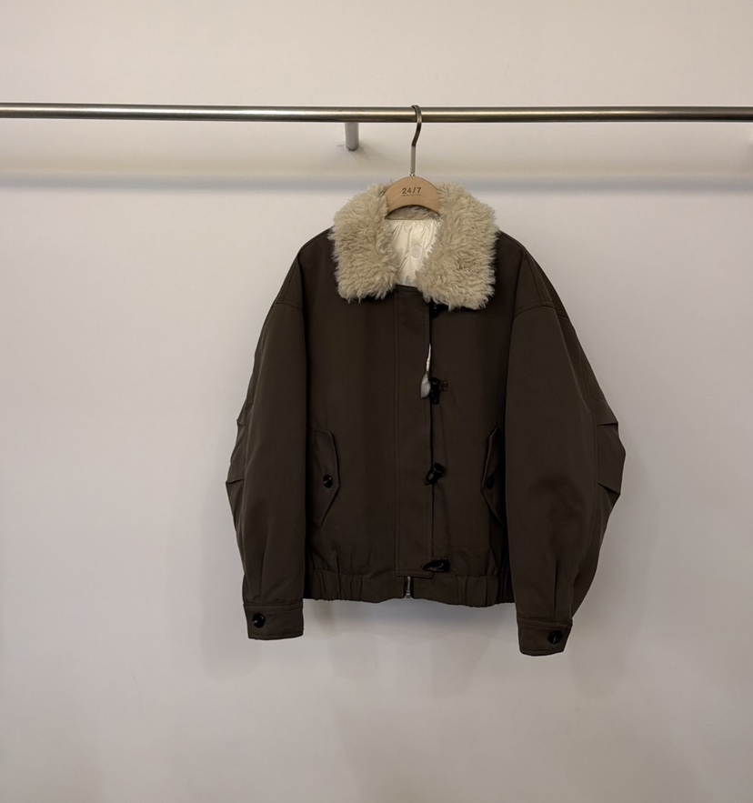 TWENTY FOUR SEVEN24-7韓國直郵㊣女士新款時尚短款羽絨服填充鴨絨TEWNTY FOUR SEVEN24-7短款羽絨服圖色2