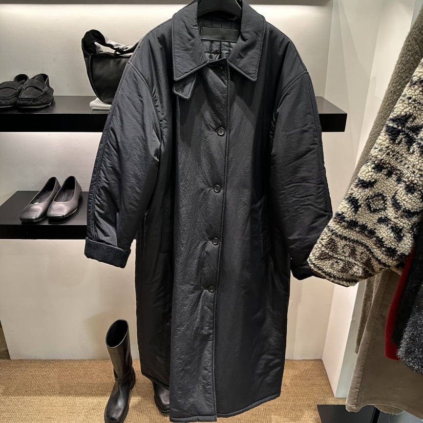 FEBRUARY 11韓國代購㊣女裝新品休閑人氣熱賣時尚長款棉服棉FEBRUARY 11長款棉服圖色1