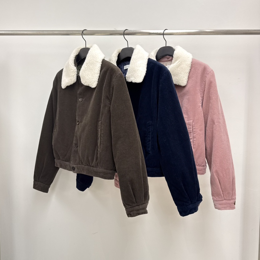 RIVER東大門㊣代購女裝新款熱賣職業時尚夾克毛領可拆可拆卸WATER/RIVER夾克