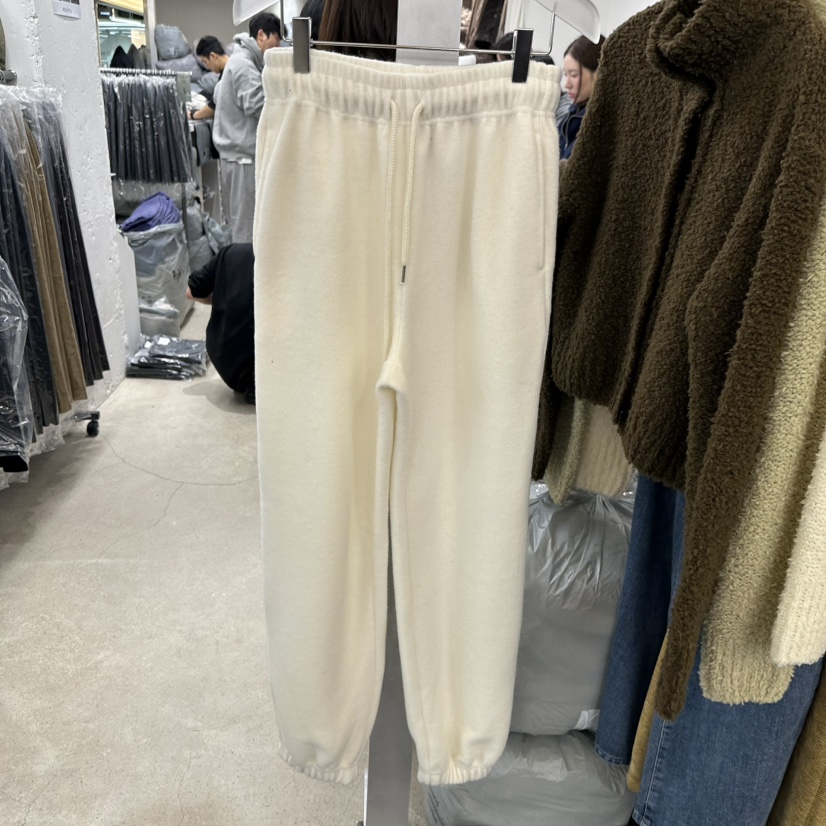 HELVETICA東大門㊣實拍女裝新品職業25秋冬推薦人氣休閑褲羊毛HELVETICA休閑褲圖色1