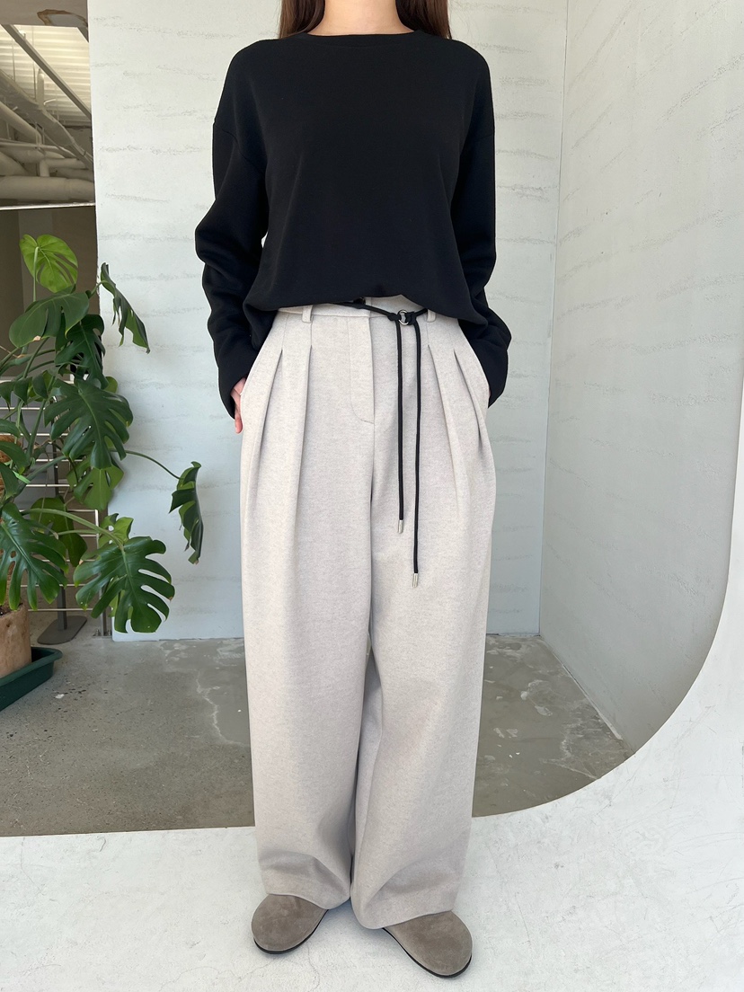 URBANE cloth東大門㊣代購女士新品休閑時尚推薦休閑褲含腰帶URBANE cloth休閑褲