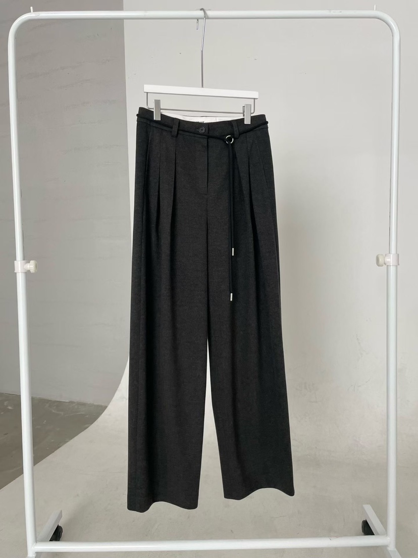 URBANE cloth東大門㊣代購女士新品休閑時尚推薦休閑褲含腰帶URBANE cloth休閑褲圖色2