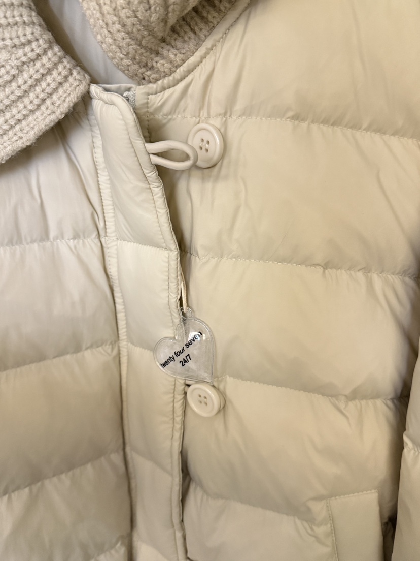 TWENTY FOUR SEVEN24-7東大門㊣實拍女裝新款真品短款羽絨服填充絨TEWNTY FOUR SEVEN24-7短款羽絨服